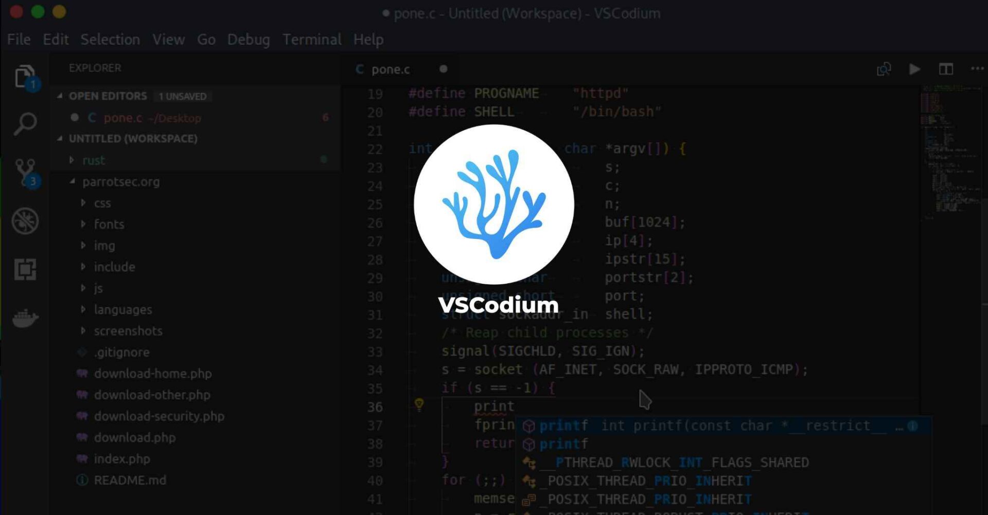 VSCodium Best alternative to VSCode