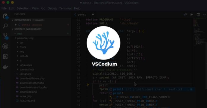 VSCodium Best alternative to VSCode