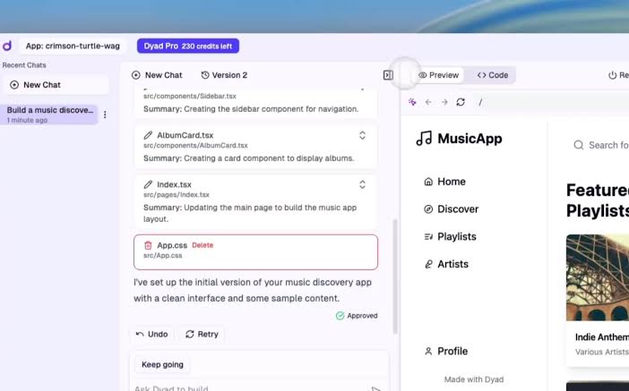 AI Website Builder free Open source Replit and v0 alternative
