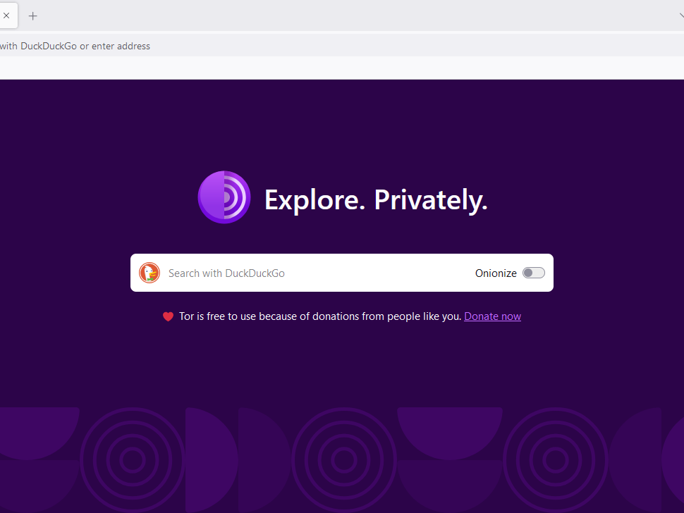 Tor Browser Screenshot