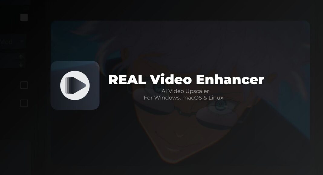 Real Video Enhancer AI Video Upscaler download and install windows macos and linux