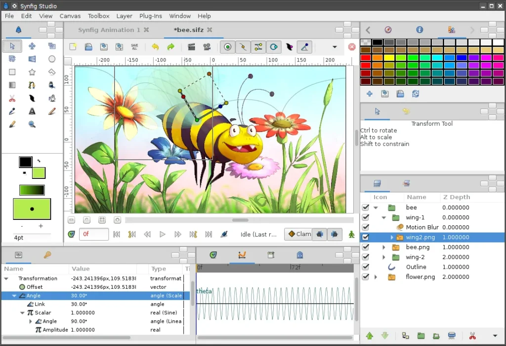 Best Adobe Animate open source alternative download