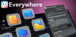 Everywhere AI assistant download for windows macOS and linux