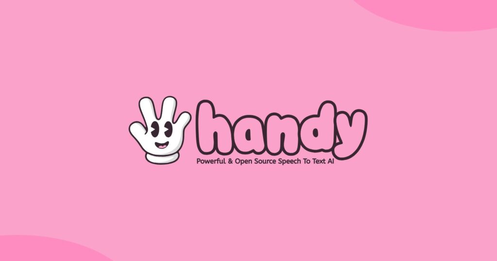 Handy Offline Open-Source Speech-to-Text AI App Download for Winndows macOS and Linux