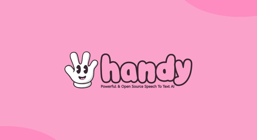 Handy Offline Open-Source Speech-to-Text AI App Download for Winndows macOS and Linux