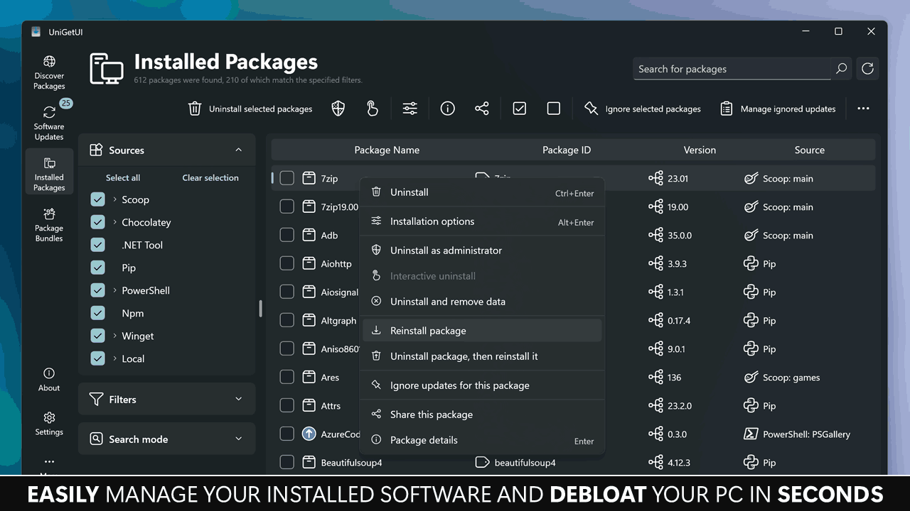 UniGetUI: The Ultimate Open-Source GUI for Windows Package Managers ...