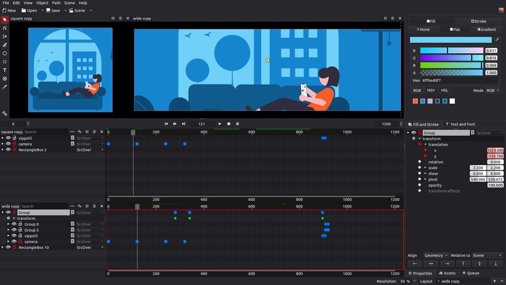 friction graphics open source after effects altenative