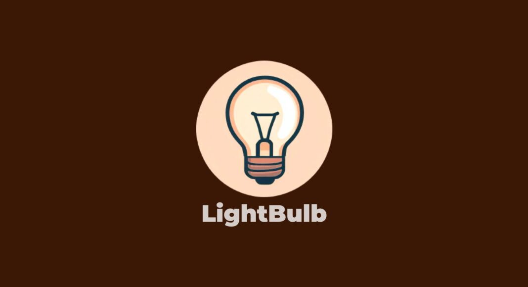 LightBulb Solution for Reducing Eyestrain While Working Late