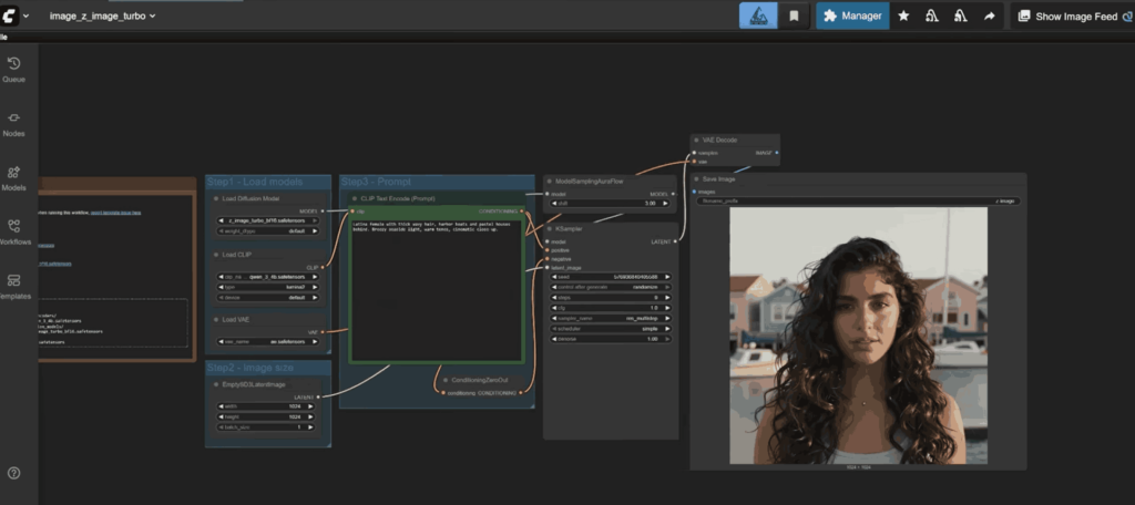 Z image comfy ui workflow download