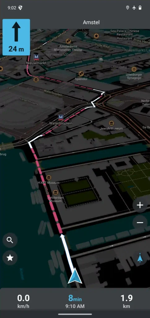 organic maps offline app