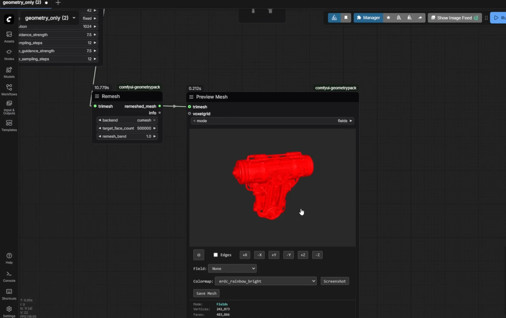 image to 3d Trellis 2 comfyui