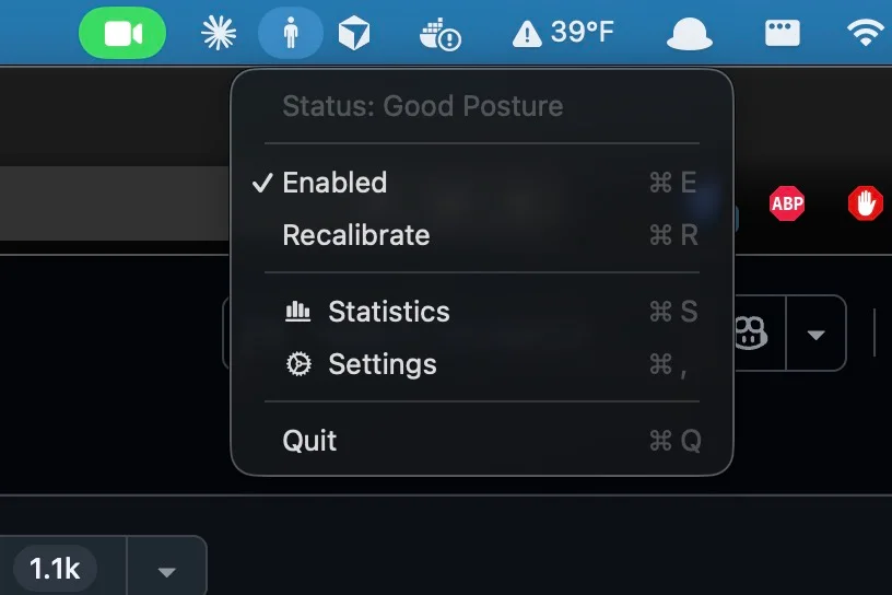 Posturr app for macos