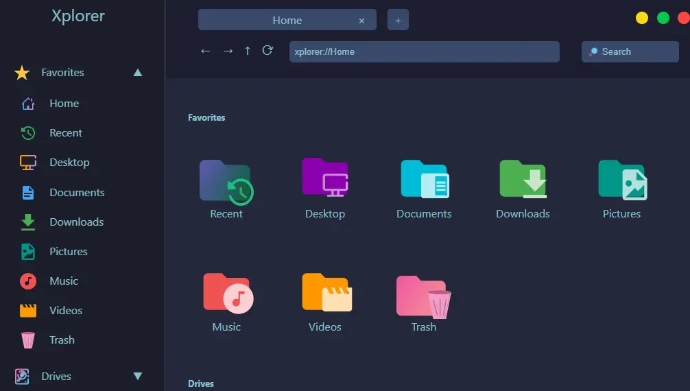 Xplorer file explorer