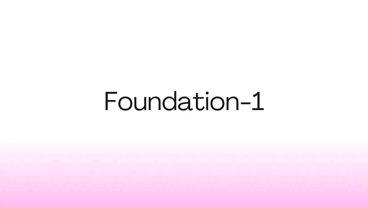 Foundation-1 ai music generator model