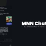MNN Chat: Run AI Models Offline on Android
