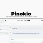 pinokio app to run AI models locally one click