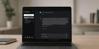 Small AI models running locally on laptop