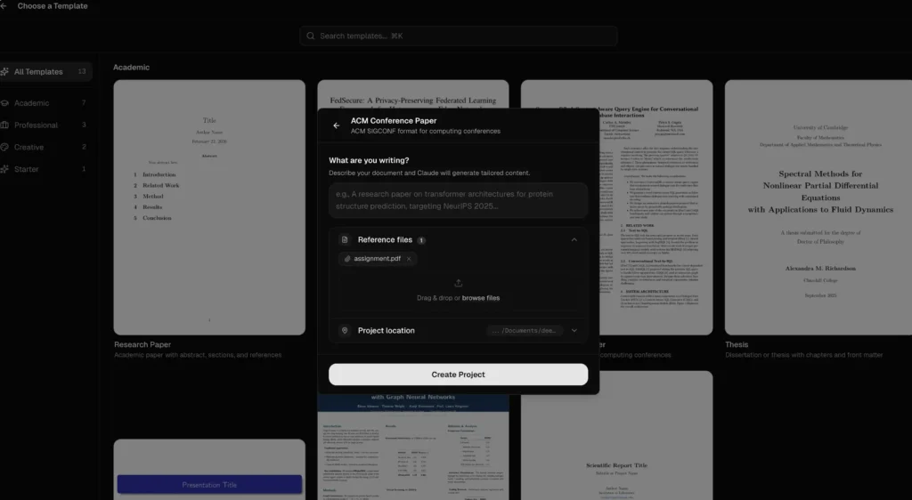 ClaudePrism Screenshot