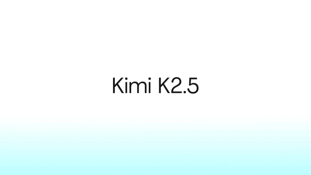 Kimi K2.5
