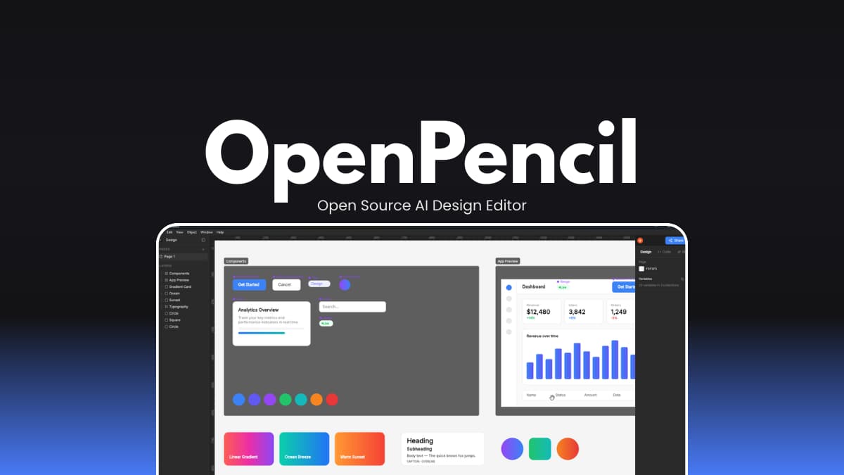 OpenPencil AI Design Editor Figma Alternative