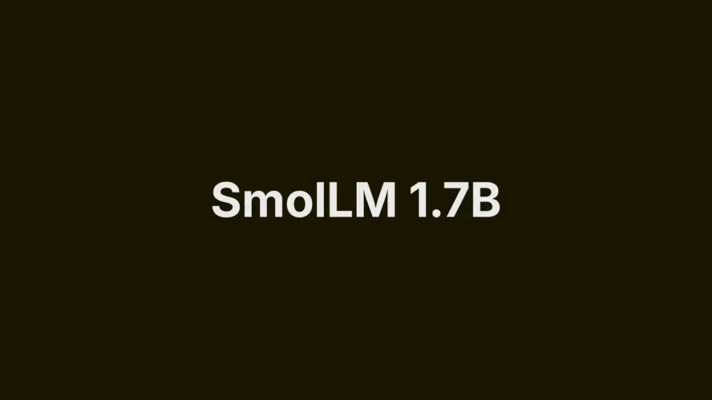SmolLM 1.7B