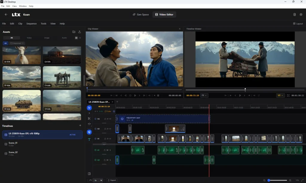 LTX-Desktop AI Video Editor 