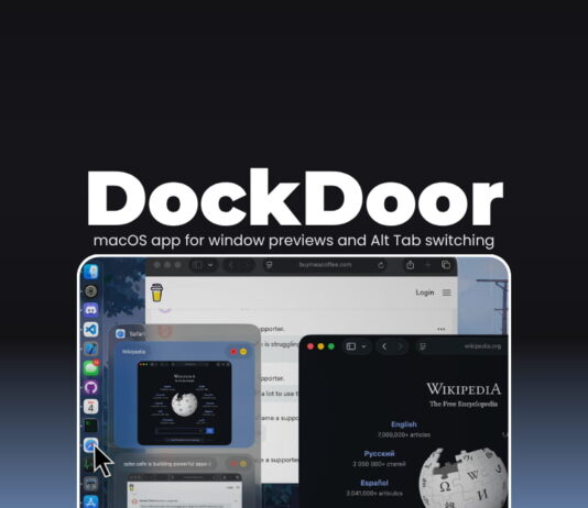DockDoor macOS app for window previews and Alt Tab switching