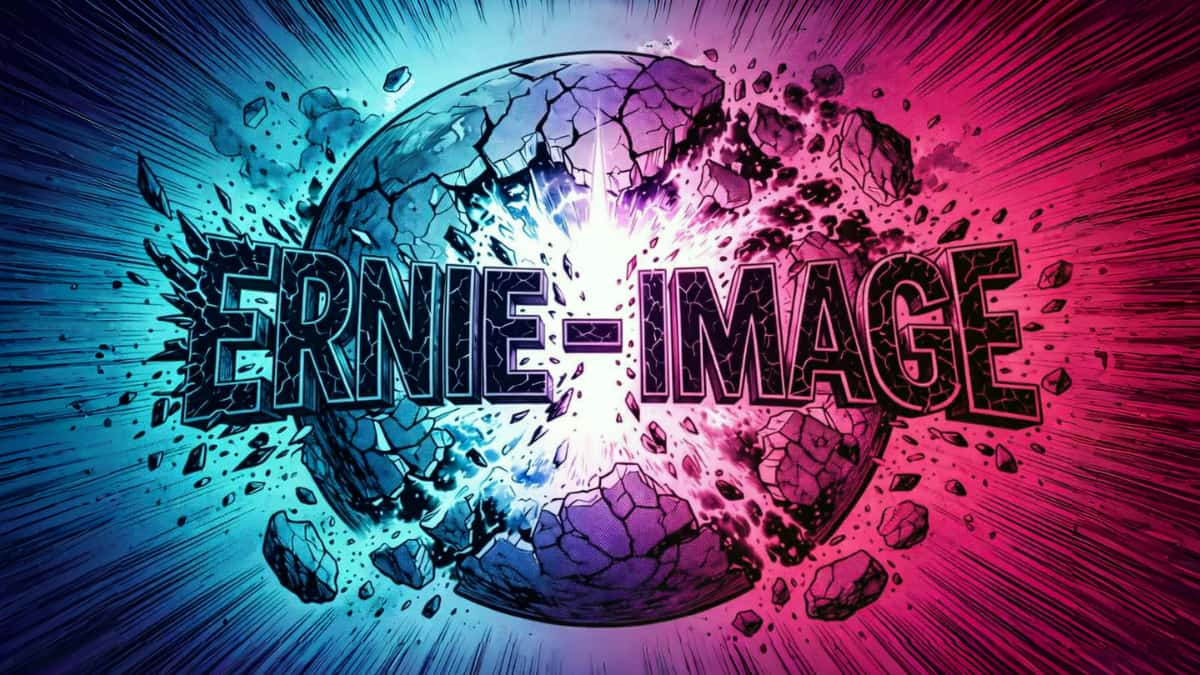 ERNIE-Image Open-Source 8B Text-to-Image Model for Posters Comics and control