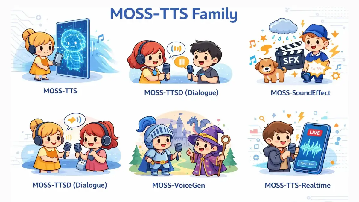 MOSS TTS AI Family