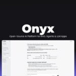 Onyx: Open-Source AI Platform for RAG, Agents & LLM Apps Onyx Open-Source AI Platform for RAG, Agents & LLM Apps