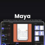 Maya Open Source macOS App for Creating Cinematic iPhone Screen Recording Videos
