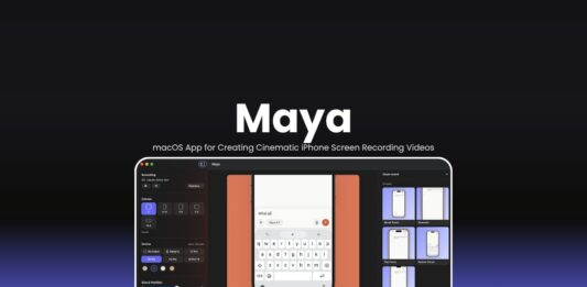 Maya Open Source macOS App for Creating Cinematic iPhone Screen Recording Videos