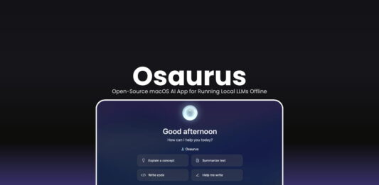 Osaurus Open-Source macOS AI App for Running Local LLMs Offline
