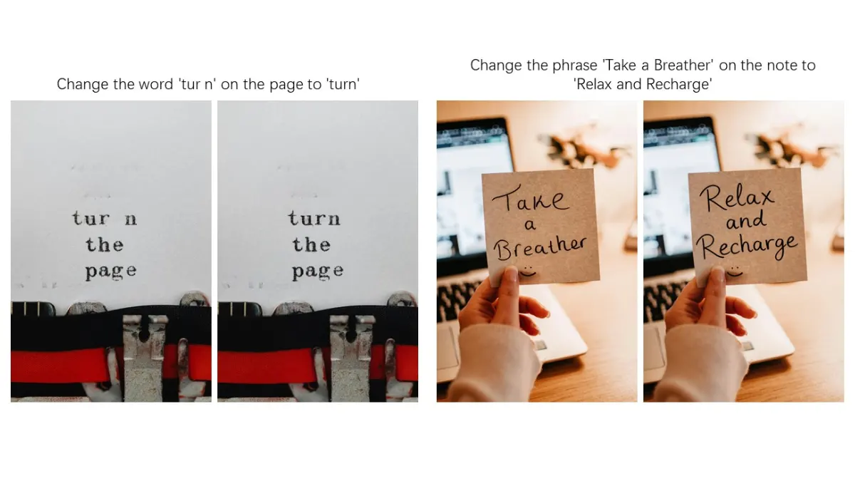Qwen Image Edit Text Generation