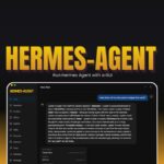 hermes agent desktop app opensource