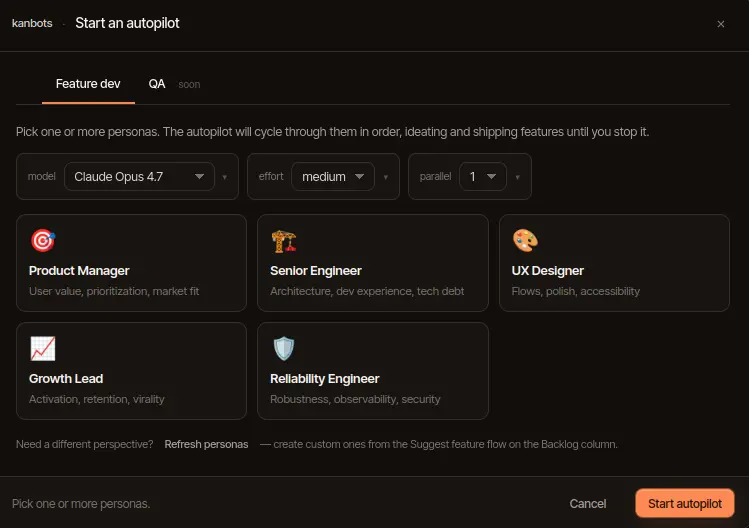 Kanbot app