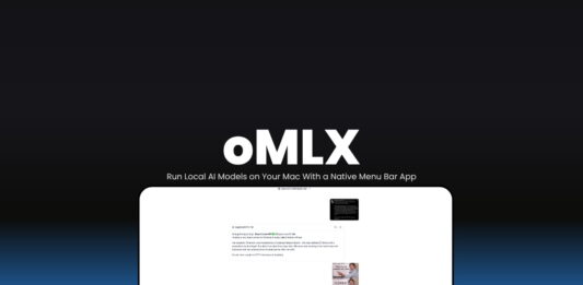 omlx Run Local AI Models on Your Mac With a Native Menu Bar App