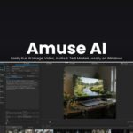 Amuse Easily Run AI Image, Video, Audio & Text Models Locally on Windows