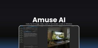 Amuse Easily Run AI Image, Video, Audio & Text Models Locally on Windows