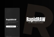 RapidRAW mobile app