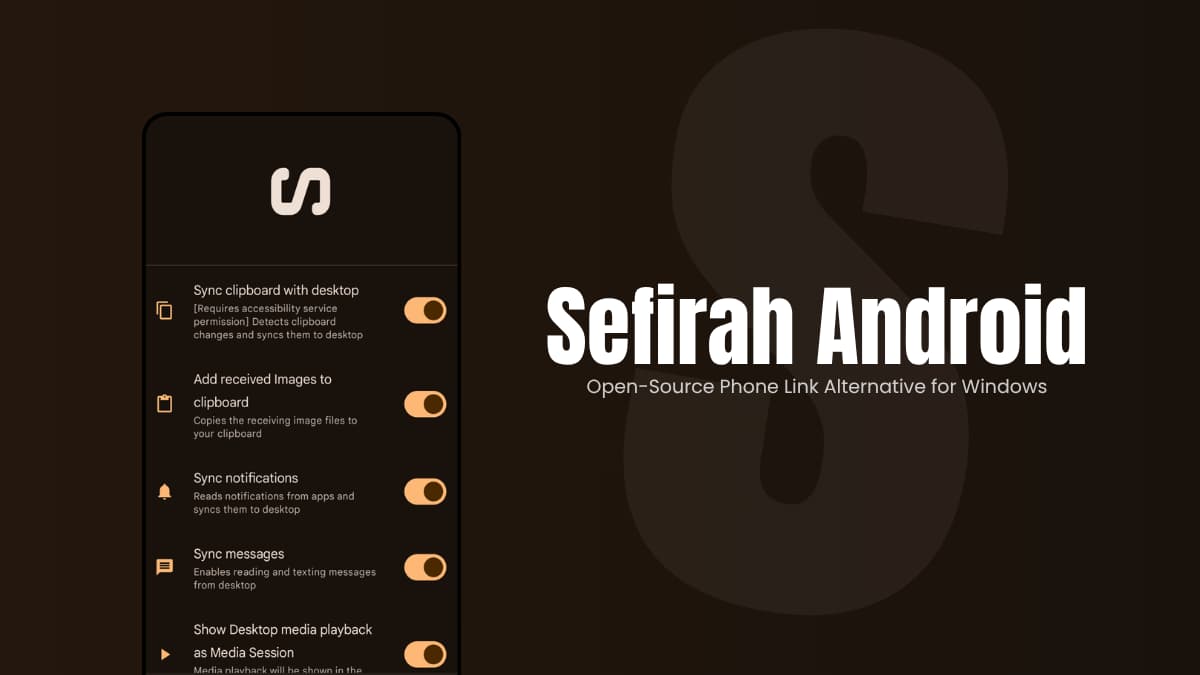 Sefirah for Android