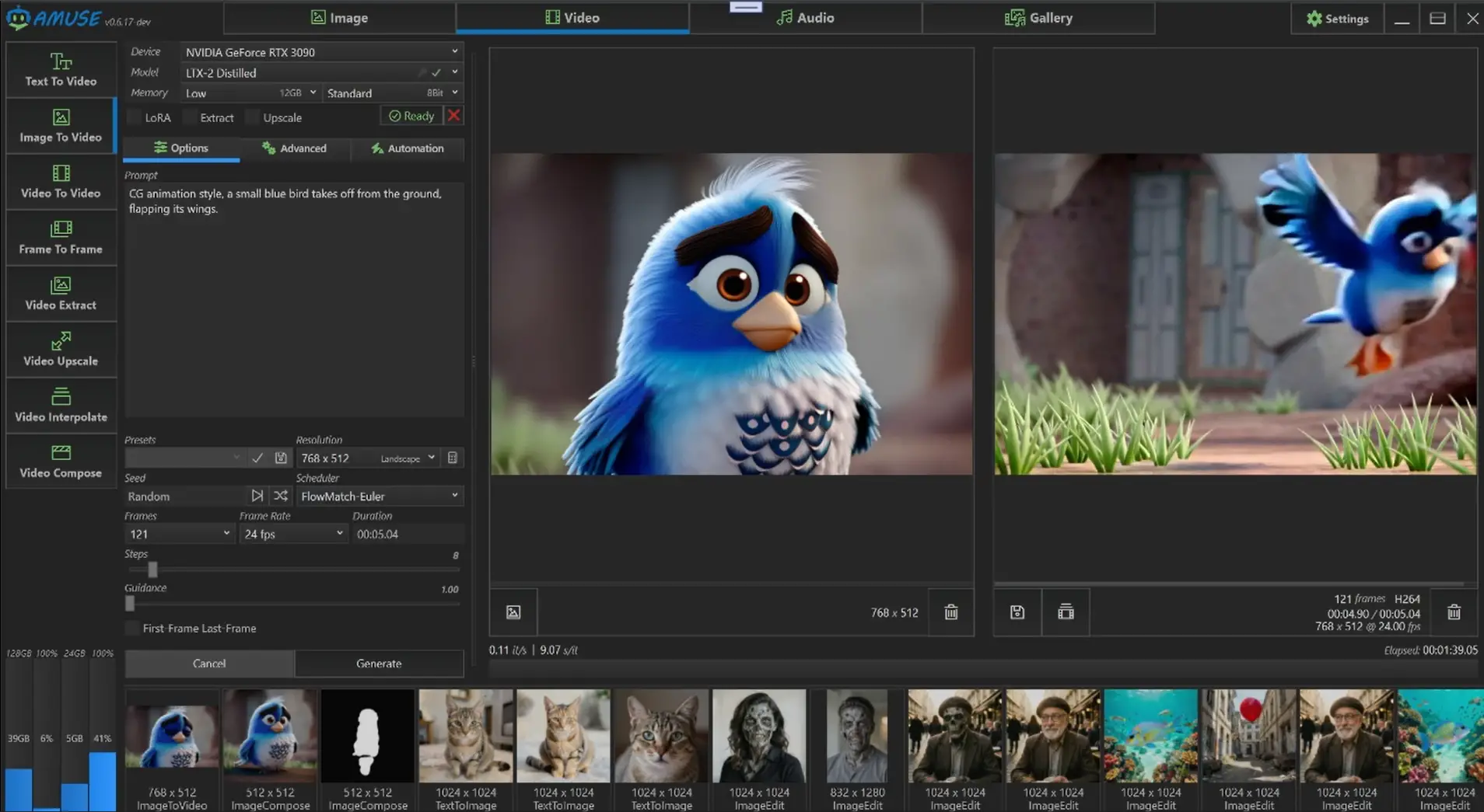 Amuse AI Image to Video