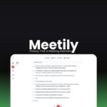meetily AI meeting assistant