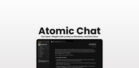 Atomic Chat App