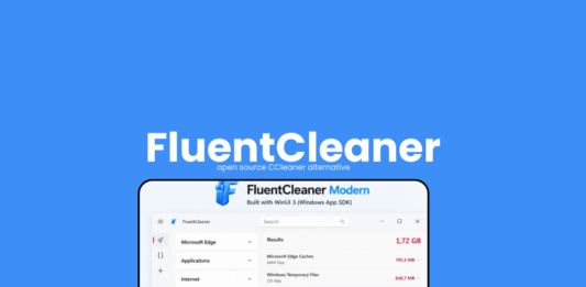 FluentCleaner Free Open-Source Windows Cleaner Without the Bloat