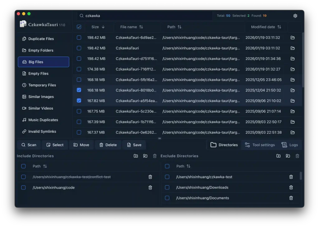 Czkawka is built to find that stuff for you. It can scan for duplicate files, similar images, large files, empty files and folders, temporary files and more