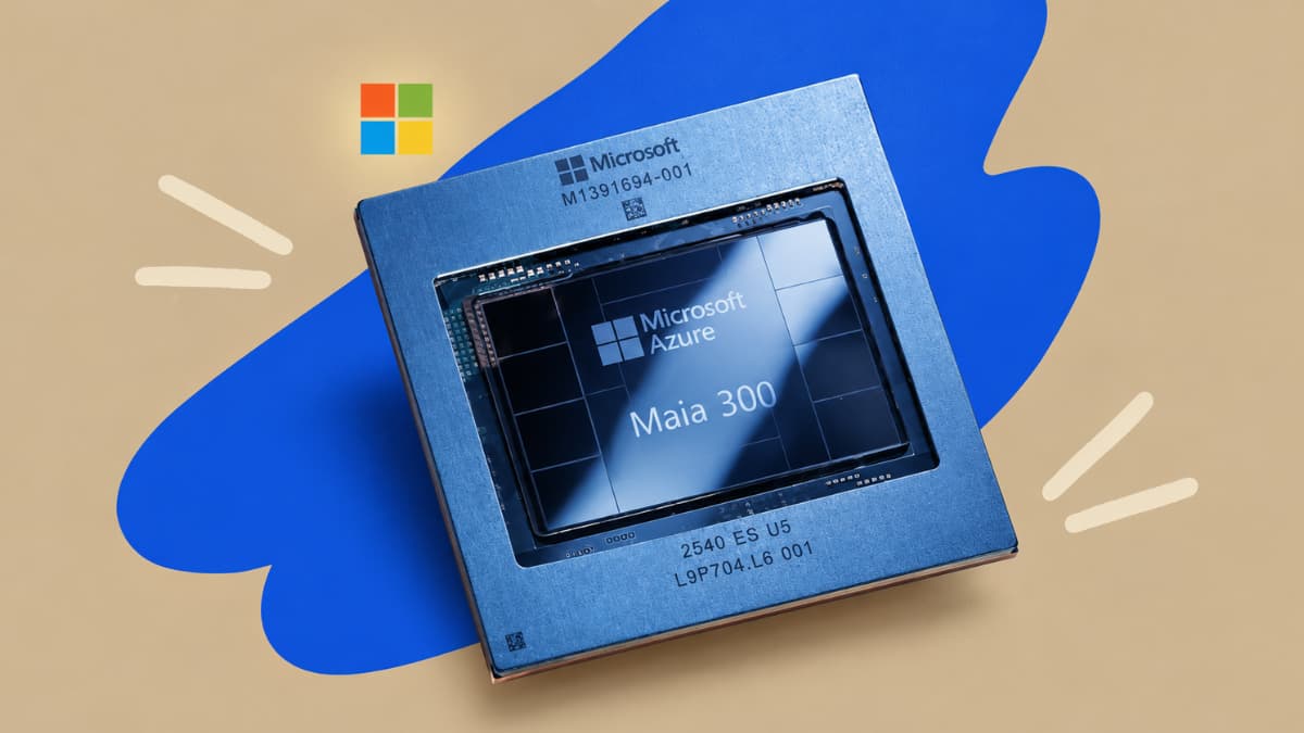 Microsoft Maia 300 Its Plan to Run AI on Its Own Chips