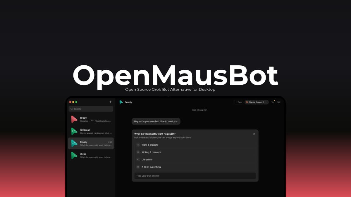 OpenMausBot Desktop