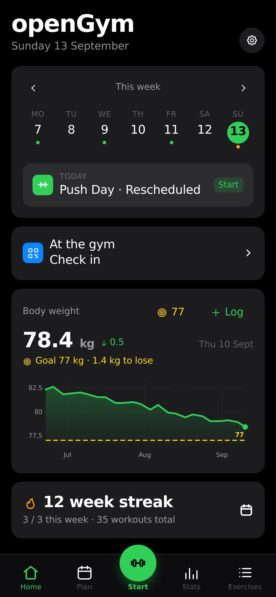 openGym Android